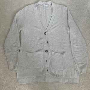 Madewell V-neck Cardigan size S in Gray